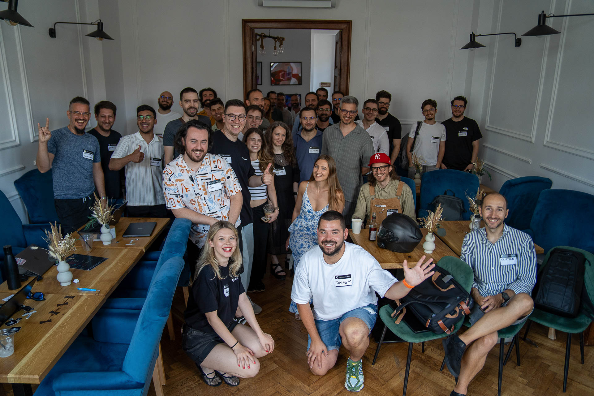 Cursor community event group photo